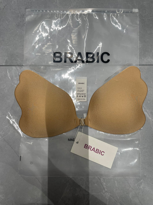 BRABIC Push Up for Women 2 Pair, Sticky Invisible Lifting Bra Adhesive Bras
