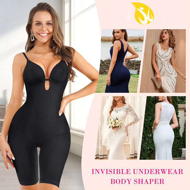 Junlan Women 2 in 1 Tummy Control Body Shaper