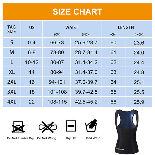 Junlan Women Heat Trapping Sweat Workout Tank Top