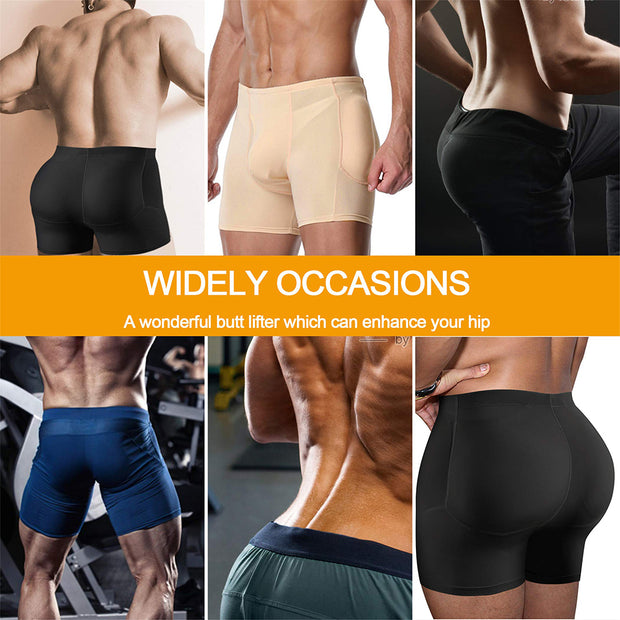 Junlan Men Enhance Butt Lifter Shaper Briefs