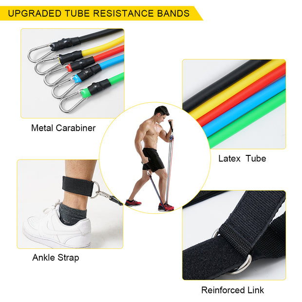 Junlan Exercise Resistance Bands with Handles