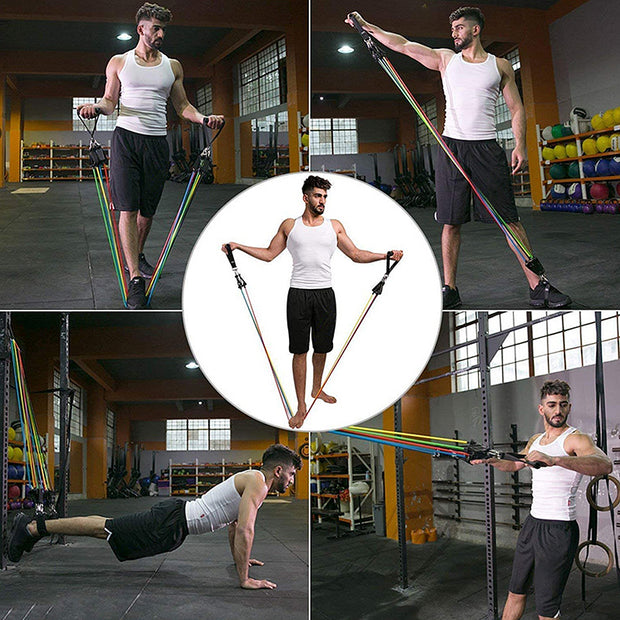 Junlan Exercise Resistance Bands with Handles