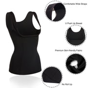 Women's Waist Cincher Tummy Control Shapewear Compression Vest Invisible Body Shaper